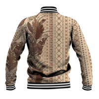 Women's Day Samoa Malu Tattoo Inspired Mix Teuila Baseball Jacket Vintage Tapa