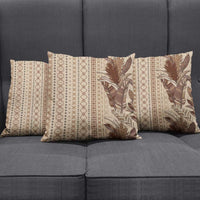 Women's Day Samoa Malu Tattoo Inspired Mix Teuila Pillow Cover Vintage Tapa