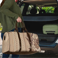 Women's Day Samoa Malu Tattoo Inspired Mix Teuila Travel Bag Vintage Tapa
