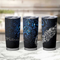Maori Matariki Tumbler Cup Landscape Styled Fern - Galaxy