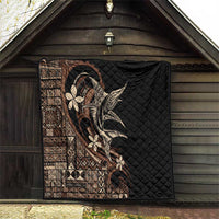 Samoa Manuia le Aso Tuto'atasi Quilt Siapo Mamanu Mix Tatau Marlin