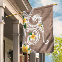 Kanaka Maoli Hawaii Plumeria Garden Flag Dancing Tentacles Beige Style LT7