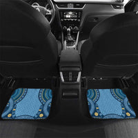 Bula Fiji Vintage Car Mats Prussian Blue Masi Motifs