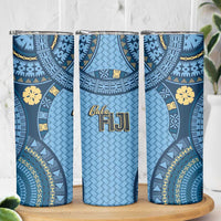 Bula Fiji Vintage Skinny Tumbler Prussian Blue Masi Motifs