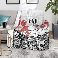 Bula Fiji Day Blanket Tagimaucia on Masi Pattern LT7 - Polynesian Pride