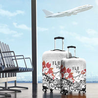 Bula Fiji Day Luggage Cover Tagimaucia on Masi Pattern LT7 - Polynesian Pride