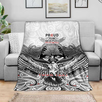 Aotearoa Personalized Blanket Proud To Be Maori