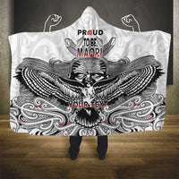Aotearoa Personalized Hooded Blanket Proud To Be Maori