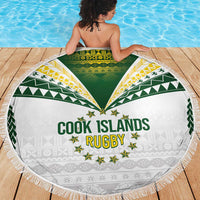 Cook Islands Rugby Beach Blanket Kuki's Aitu Champions - Polynesian Pride