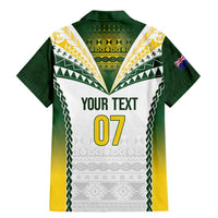 Cook Islands Rugby Custom Family Matching Mermaid Dress and Hawaiian Shirt Kuki's Aitu Champions - Polynesian Pride