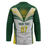 Cook Islands Rugby Custom Hockey Jersey Kuki's Aitu Champions LT7 - Polynesian Pride