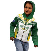 Cook Islands Rugby Custom Kid Hoodie Kuki's Aitu Champions - Polynesian Pride