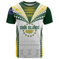 Cook Islands Rugby Custom T Shirt Kuki's Aitu Champions - Polynesian Pride