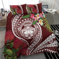 Aloha Hawaii Big Island Bedding Set Ohia Lehua Wahine