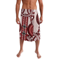 Bula Fiji Vintage Lavalava Scarlet Masi Motifs