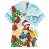 Have A Very Beach Christmas Hawaiian Shirt Parrot By Lehua Flower - Polynesian Pride