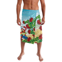 Have A Very Beach Christmas Lavalava Parrot By Lehua Flower LT7 Art - Polynesian Pride