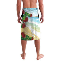 Have A Very Beach Christmas Lavalava Parrot By Lehua Flower LT7 - Polynesian Pride