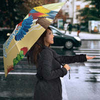 Have A Very Beach Christmas Umbrella Parrot By Lehua Flower - Polynesian Pride