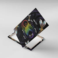 Personalised Polynesian Memorial Canvas Wall Art Your Wings Were Ready But My Heart Was Not