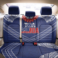 Toa Samoa Rugby Back Car Seat Cover Ulafala Mix Nifo'oti - Polynesian Pride
