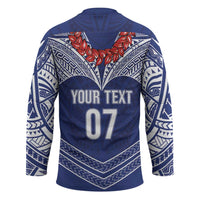 Toa Samoa Rugby Custom Hockey Jersey Ulafala Mix Nifo'oti - Polynesian Pride