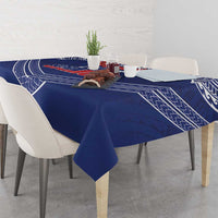 Toa Samoa Rugby Tablecloth Ulafala Mix Nifo'oti - Polynesian Pride