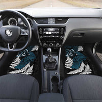New Zealand Tui Bird Car Mats Maori Kowhaiwhai