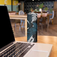 New Zealand Tui Bird Skinny Tumbler Maori Kowhaiwhai