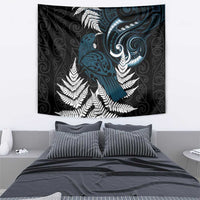 New Zealand Tui Bird Tapestry Maori Kowhaiwhai