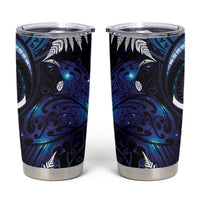 New Zealand Maori Matariki Tumbler Cup Tui Bird Galaxy LT7 Galaxy - Polynesian Pride