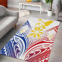 Philippines Tribal Sun Area Rug Hunting Eagle LT7 - Polynesian Pride