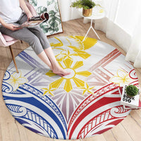 Philippines Tribal Sun Round Carpet Hunting Eagle LT7 - Polynesian Pride