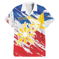 Personalized Filipino Sun and Stars Family Matching Off Shoulder Maxi Dress and Hawaiian Shirt Grunge Vibes