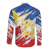 Personalized Filipino Sun and Stars Family Matching Off Shoulder Maxi Dress and Hawaiian Shirt Grunge Vibes