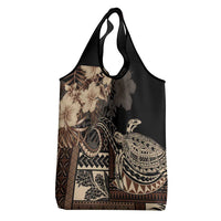 Vaiaso o le Gagana Samoa Grocery Bag Siapo Motif Black