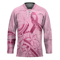 Aotearoa Maori Hockey Jersey Pink Fern Ribbons - Polynesian Pride