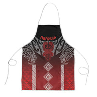 Aotearoa Maori Iwi Heritage Apron Ngapuhi Kokowai