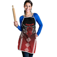 Aotearoa Maori Iwi Heritage Apron Ngapuhi Kokowai