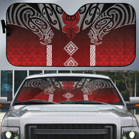 Aotearoa Maori Iwi Heritage Auto Sun Shade Ngapuhi Kokowai