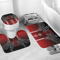 Aotearoa Maori Iwi Heritage Bathroom Set Ngapuhi Kokowai