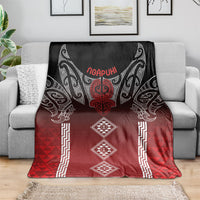 Aotearoa Maori Iwi Heritage Blanket Ngapuhi Kokowai