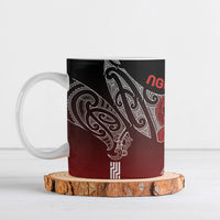 Aotearoa Maori Iwi Heritage Ceramic Mug Ngapuhi Kokowai