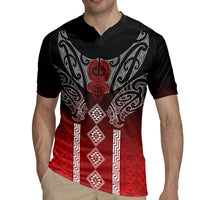 Aotearoa Maori Iwi Heritage Rugby Jersey Ngapuhi Kokowai