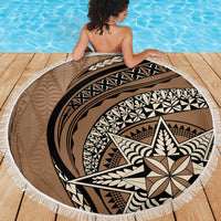 Tonga Ngatu Beach Blanket Tokelau Classic Motifs LT7 - Polynesian Pride