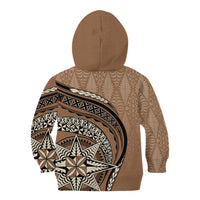 Tonga Ngatu Kid Hoodie Tokelau Classic Motifs LT7 - Polynesian Pride