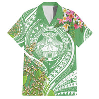 Aloha Molokai Island Family Matching Puletasi and Hawaiian Shirt Hawaii Pua Kukui
