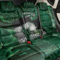 New Zealand Aroha Koe Mama Back Car Seat Cover Maori Hongi - Pounamu