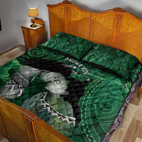 New Zealand Aroha Koe Mama Quilt Bed Set Maori Hongi - Pounamu