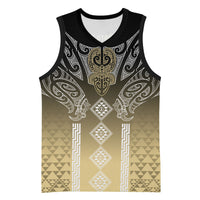 Aotearoa Maori Iwi Heritage Basketball Jersey Waikato Tainui Parauri
